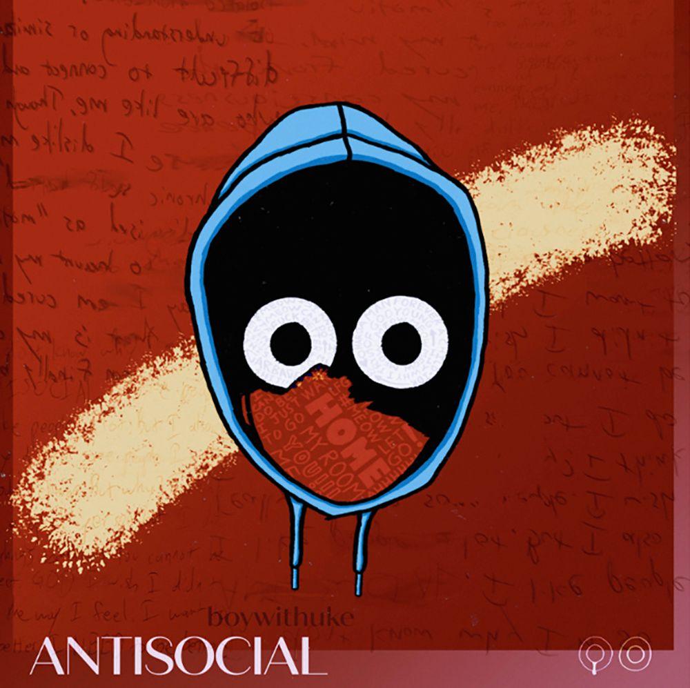 Capa do Single/EP "Antisocial", de BoyWithUke