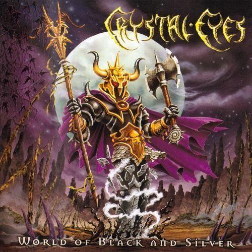 Capa do Álbum "World Of Black And Silver", de Crystal Eyes