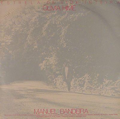 Portada de Álbum "Estrela da Vida Inteira - Manuel Bandeira", de Olívia Hime