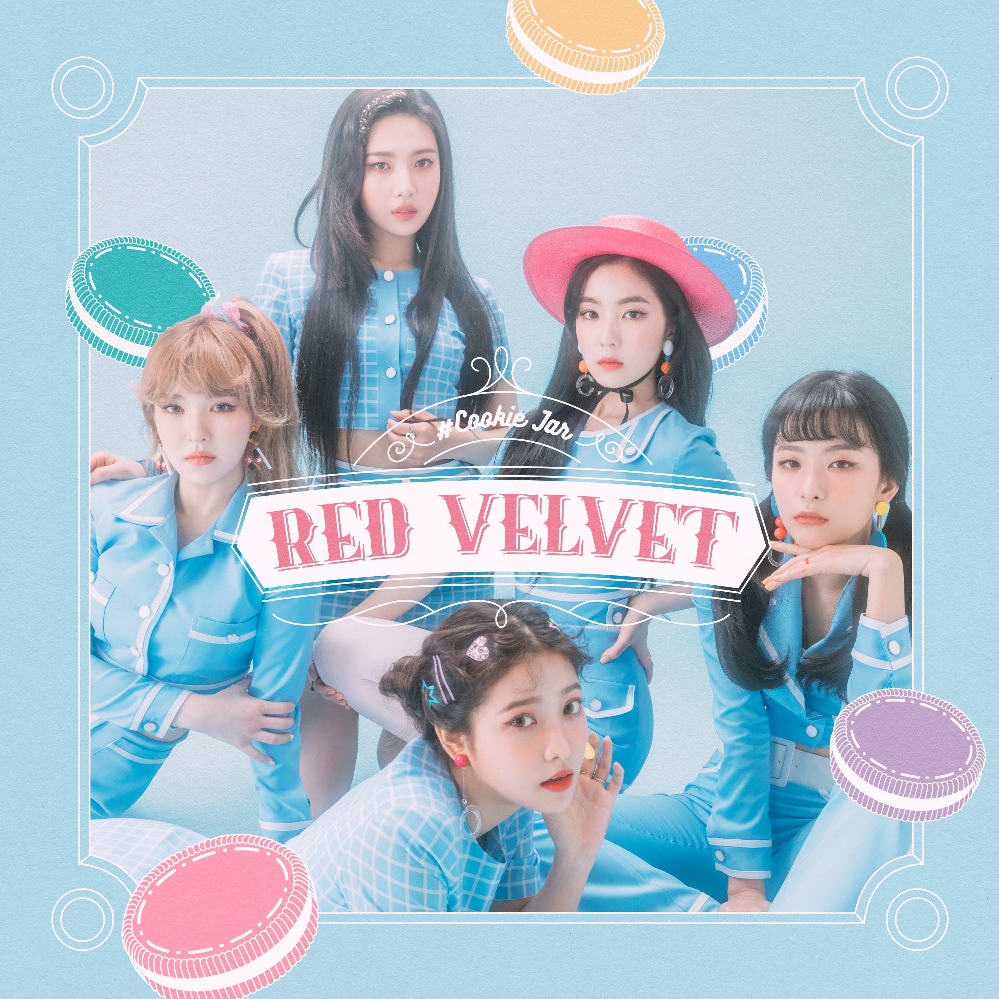 Portada de Sencillo/EP "#Cookie Jar", de Red Velvet