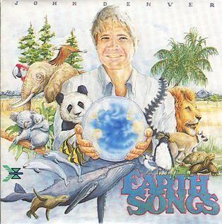 Album cover of "Earth Songs" by John Denver