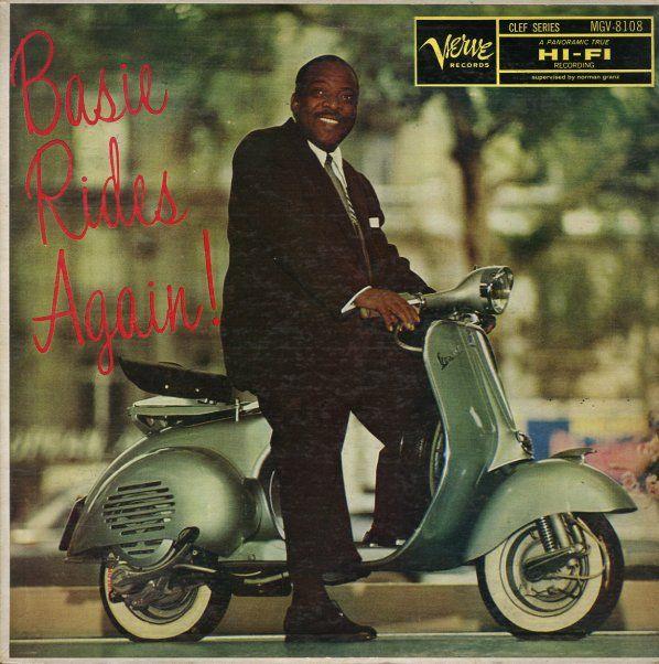 Portada del álbum "Basie Rides Again!", de Count Basie