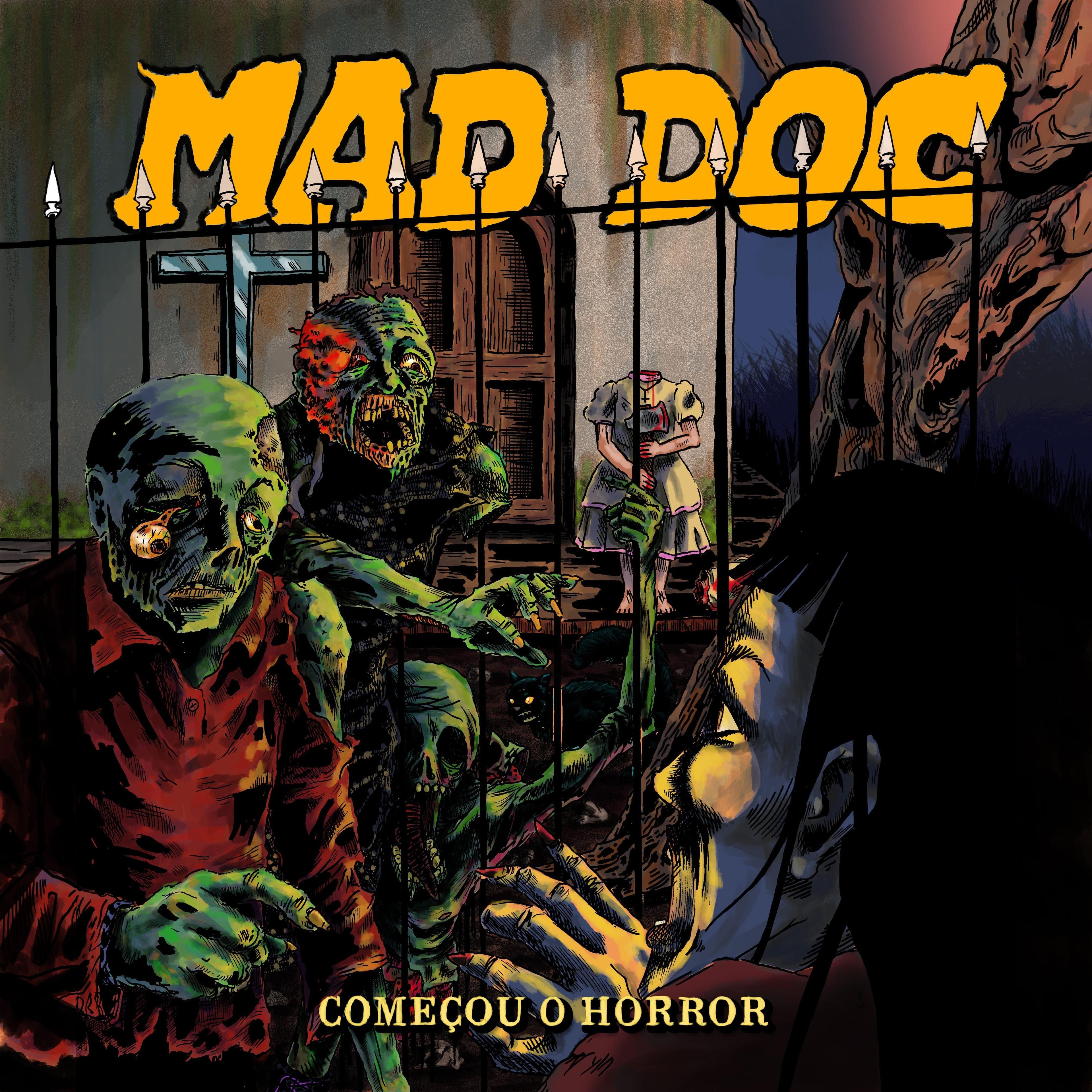 Portada de Sencillo/EP "Começou o Horror ", de Mad Doc