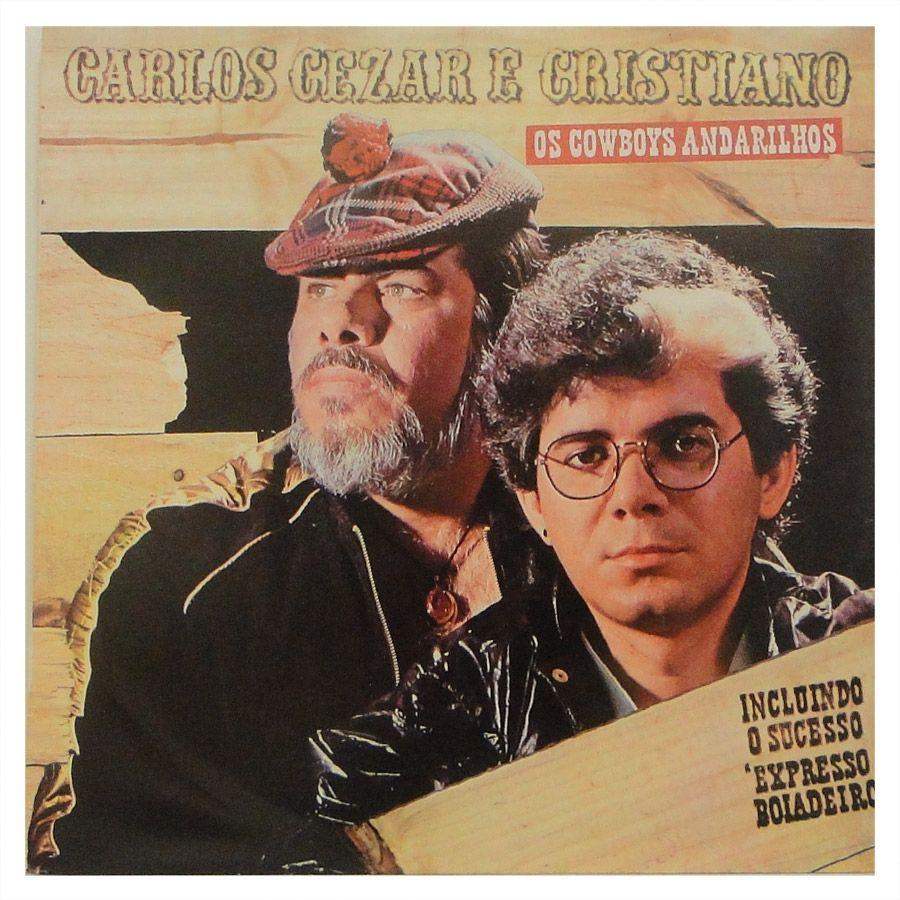 Portada de Álbum "Expresso Boiadeiro", de Carlos Cezar e Cristiano