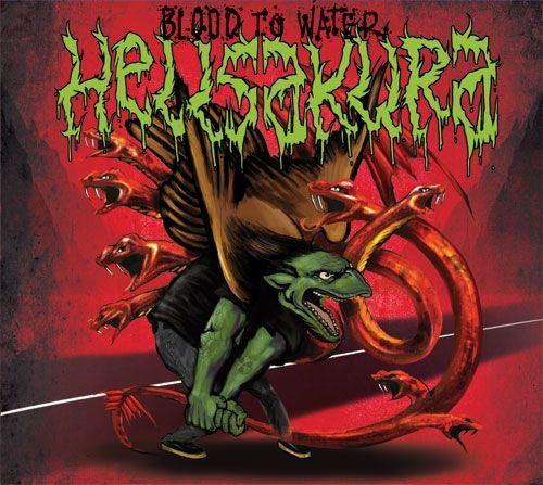 Portada de Álbum "Blood to Water", de Hellsakura