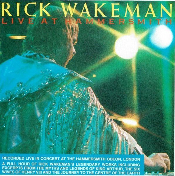 Portada del álbum "Live At Hammersmith", de Rick Wakeman