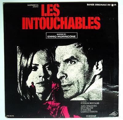 Capa do álbum "Les Intouchables", de Ennio Morricone