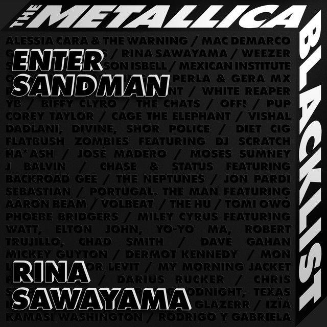 Portada de Sencillo/EP "Enter Sandman", de Rina Sawayama