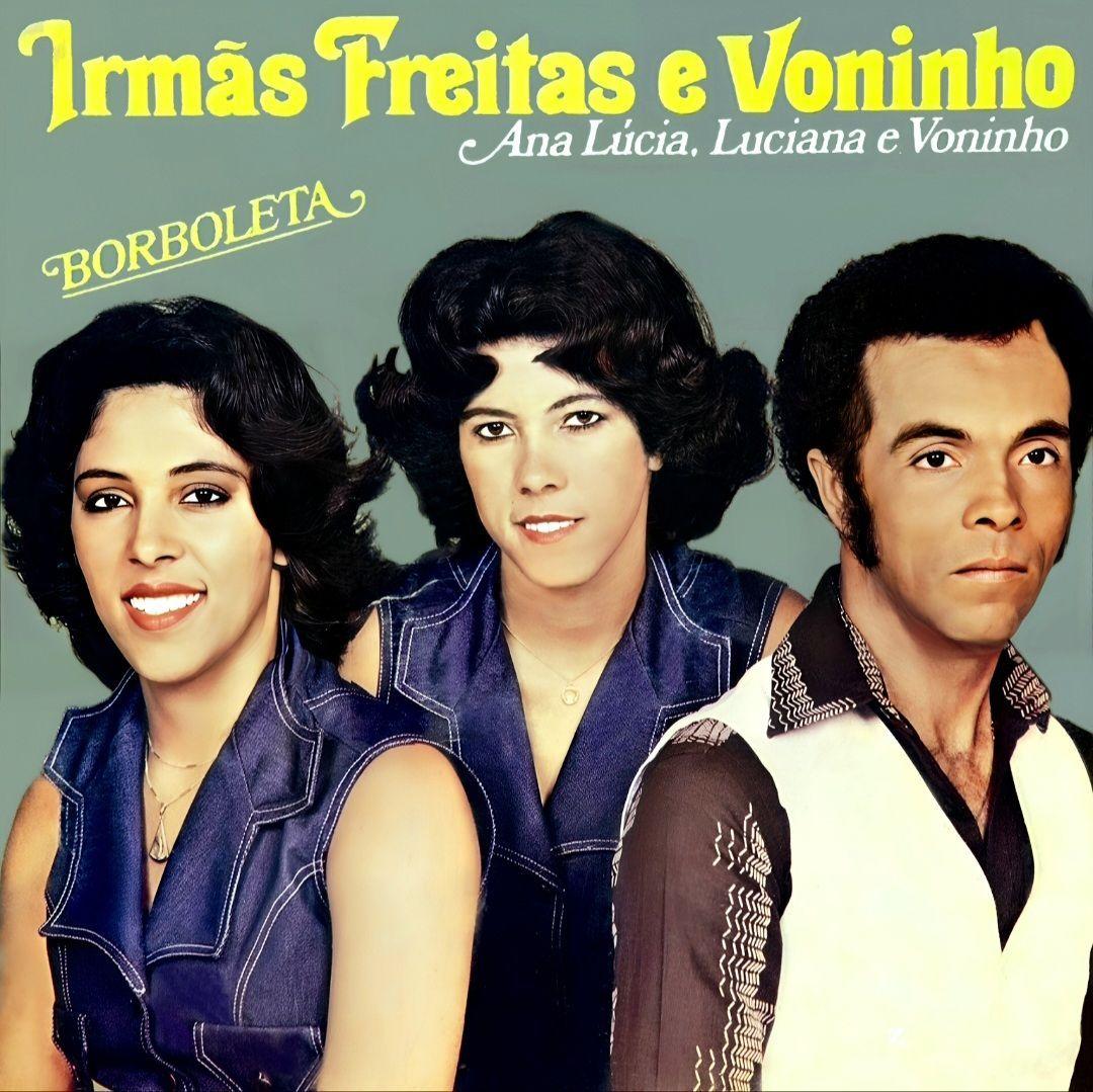 Portada de Álbum "Borboleta", de Irmãs Freitas