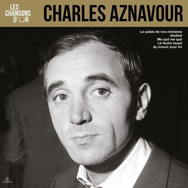 Portada del álbum "Les chansons d'or", de Charles Aznavour