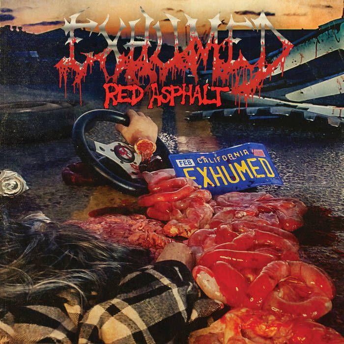 Capa do Álbum "Red Asphalt", de Exhumed