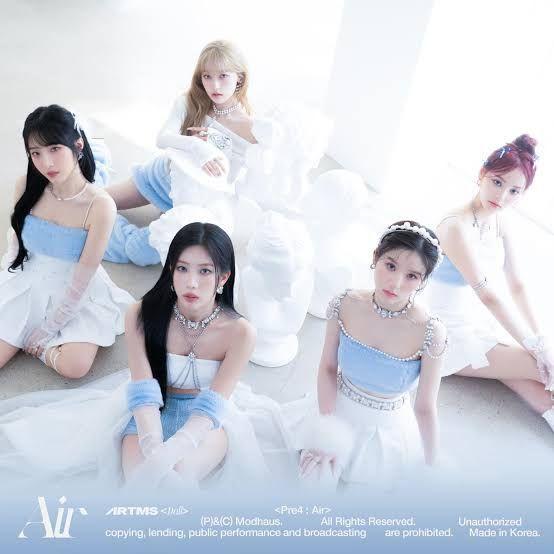 Portada de Sencillo/EP "<Pre 4 : Air>", de ARTMS