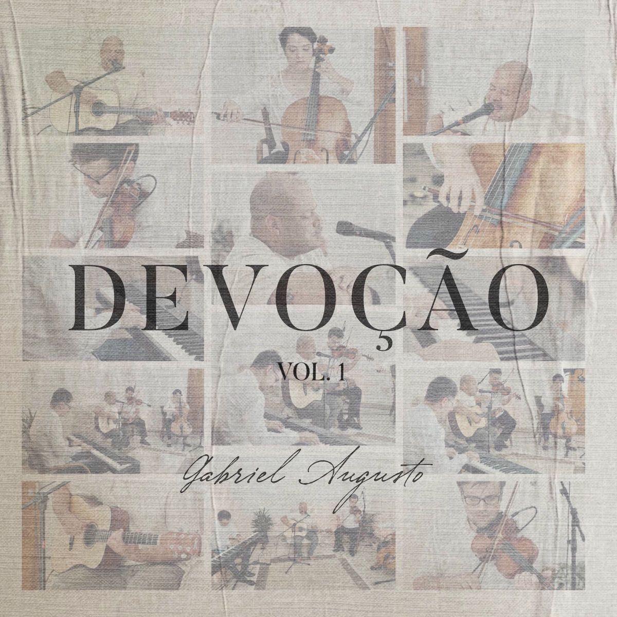 Portada de Álbum "Devoção", de Gabriel Augusto