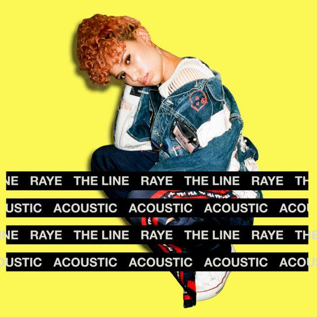 Capa do álbum "The Line (Acoustic)", de RAYE