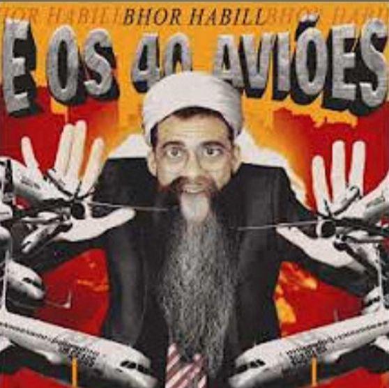 Portada de Álbum "Bhor Habill e Os 40 Aviões", de Bhor Habill
