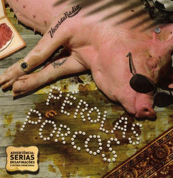 Portada de Álbum "Pérolas e Porcos", de Vozes da Rádio