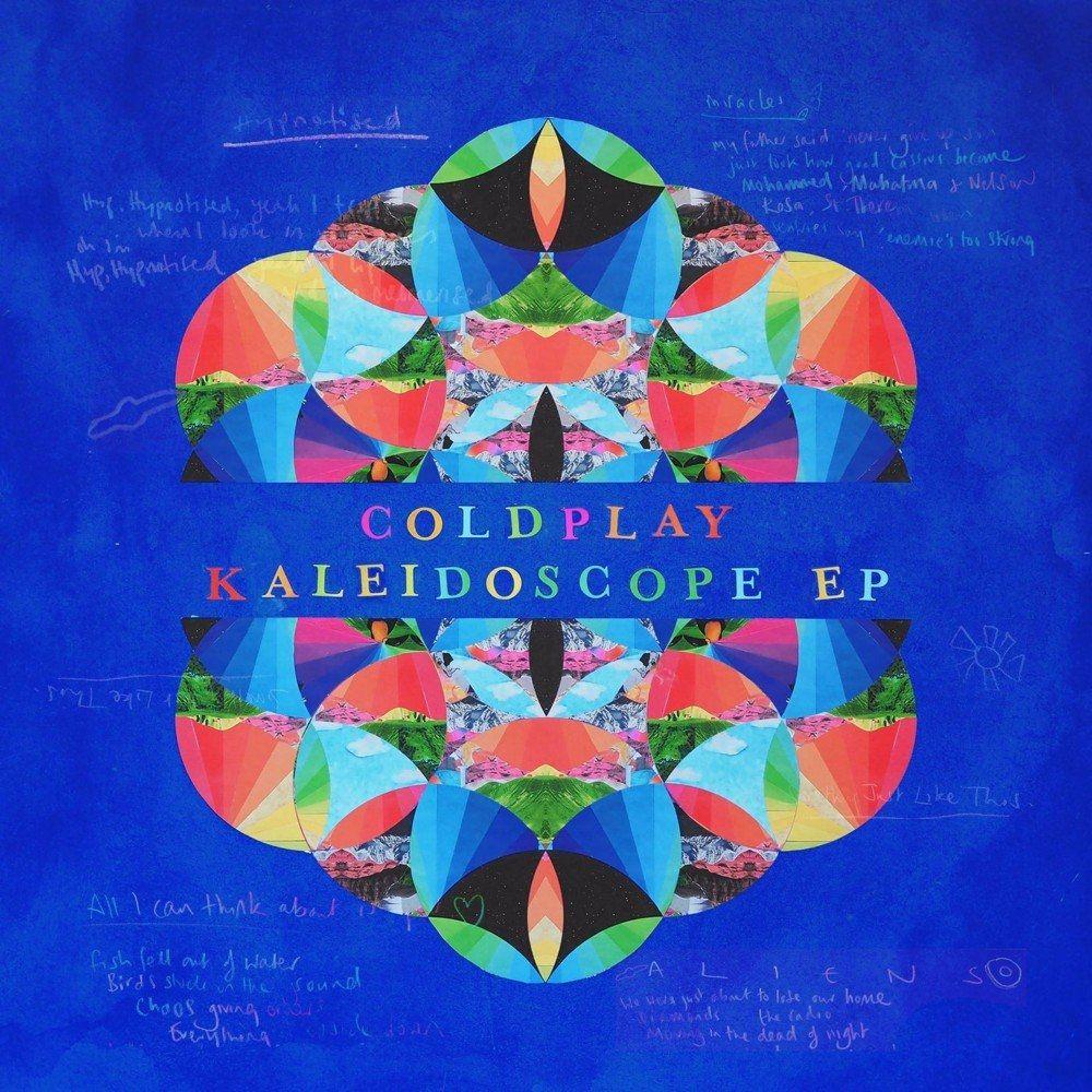 Single/EP cover of "Kaleidoscope" by Coldplay