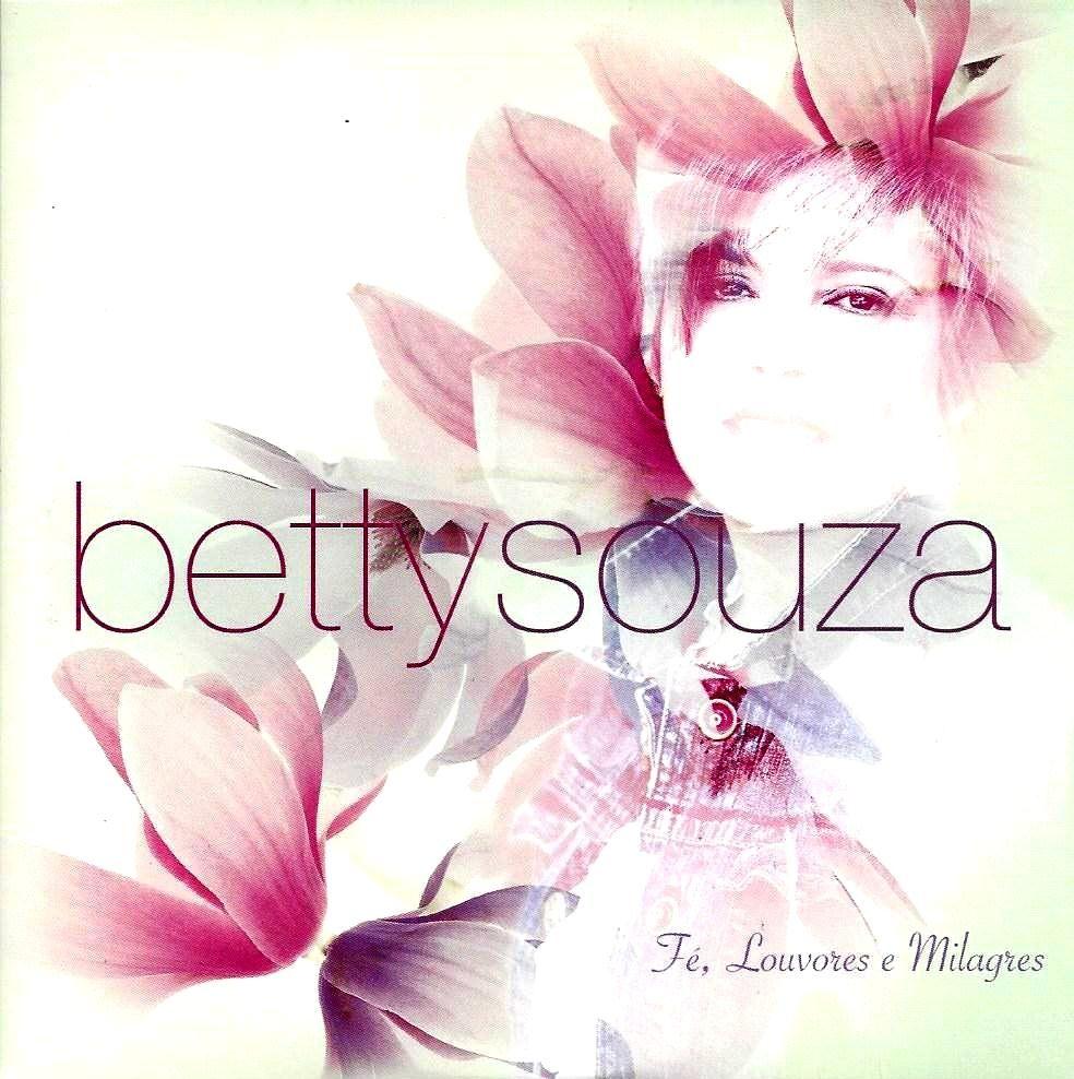 Portada de Álbum "Fé, Louvores e Milagres", de Betty Souza