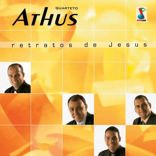 Capa do álbum "Retratos de Jesus", de Quarteto Athus
