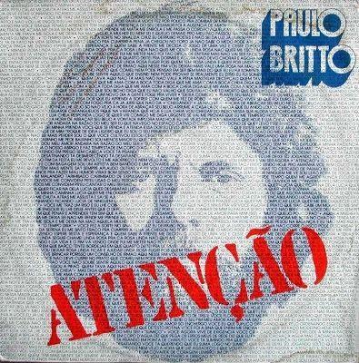 Portada de Álbum "Atenção", de Paulo Britto