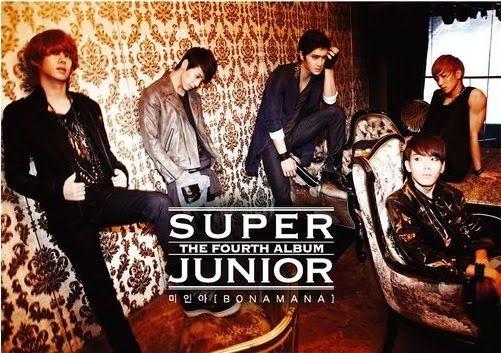 Portada del álbum "bonamana", de SUPER JUNIOR