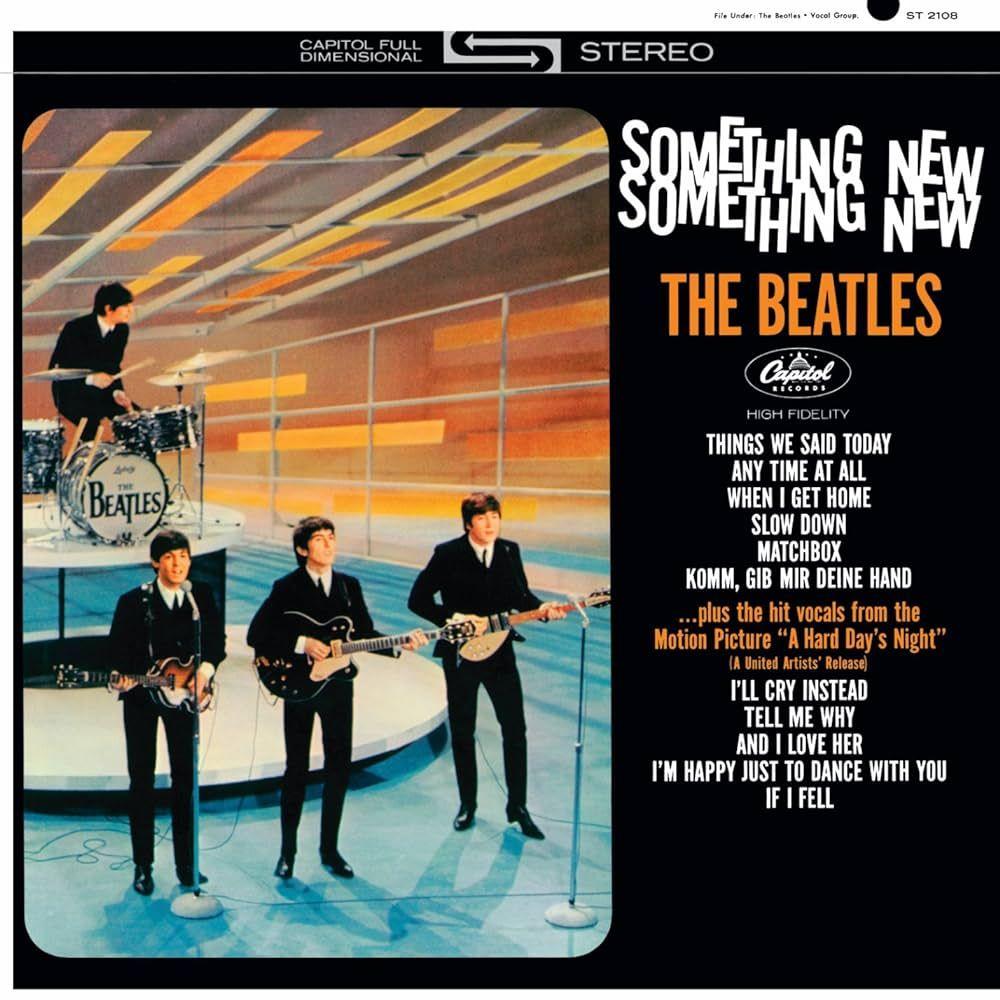 Portada del álbum "Something New", de The Beatles