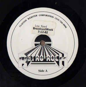 Album cover of "Untitled" by Lou Reed