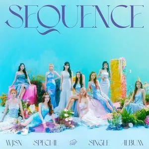 Portada del álbum "Sequence", de Cosmic Girls (WJSN)
