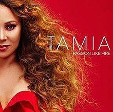Portada de Álbum "Passion Like Fire", de Tamia