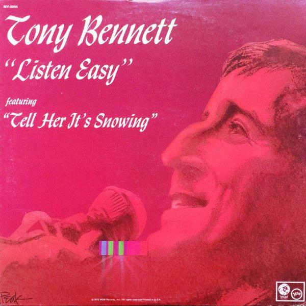 Portada del álbum "Listen Easy", de Tony Bennett