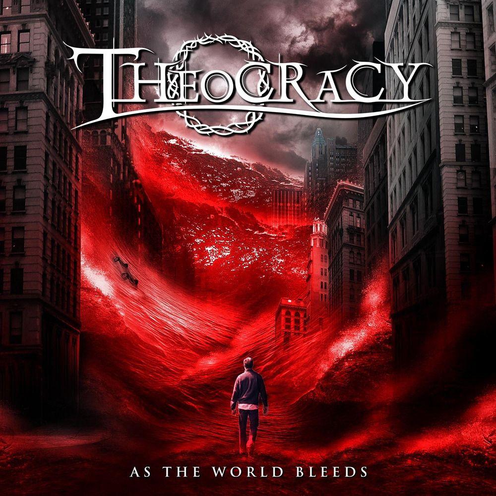 Capa do Álbum "As The World Bleeds", de Theocracy