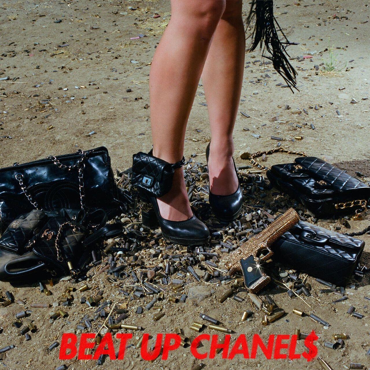 Portada de Sencillo/EP "BEAT UP CHANEL$", de Slayyyter