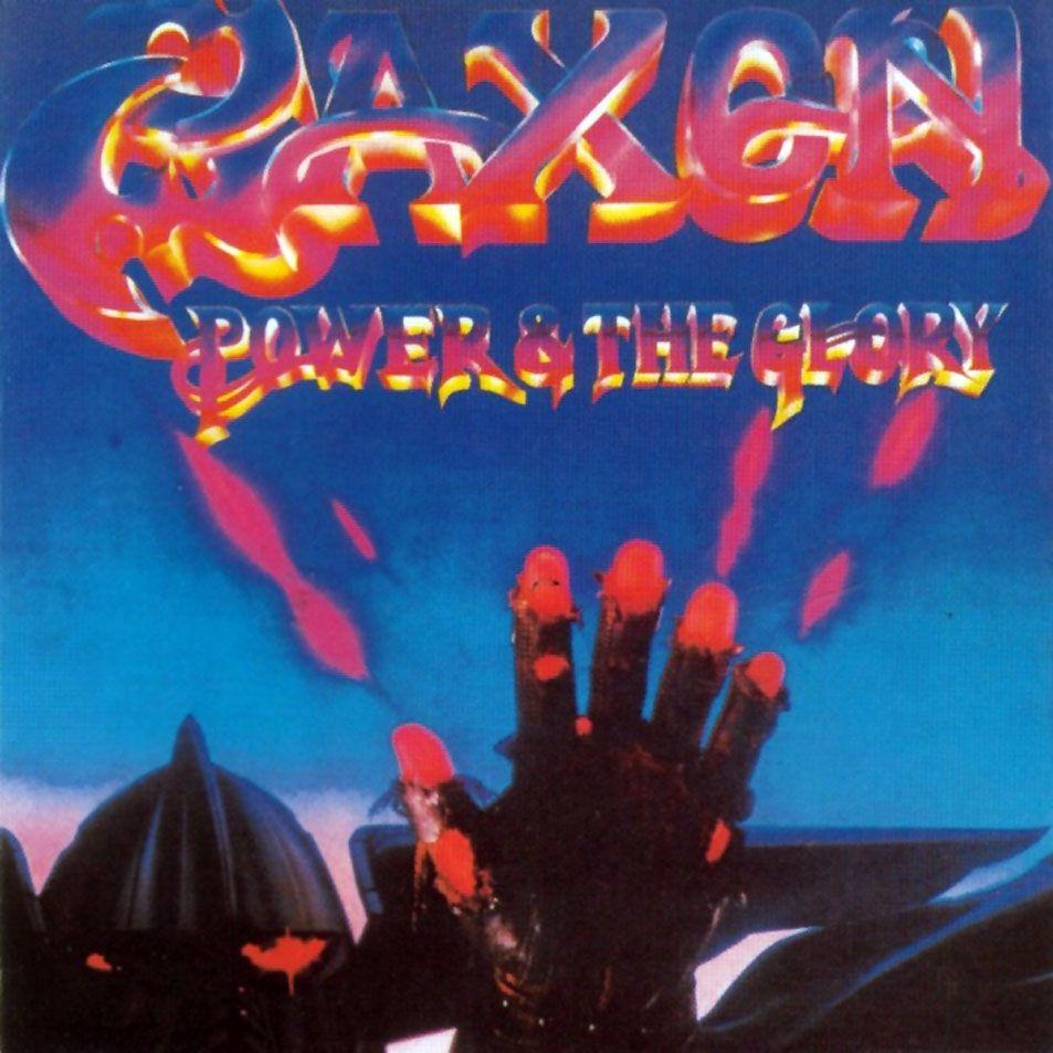 Portada del álbum "Power & the Glory", de Saxon