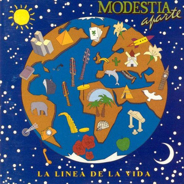 Portada de Álbum "La Línea De La Vida", de Modestia Aparte