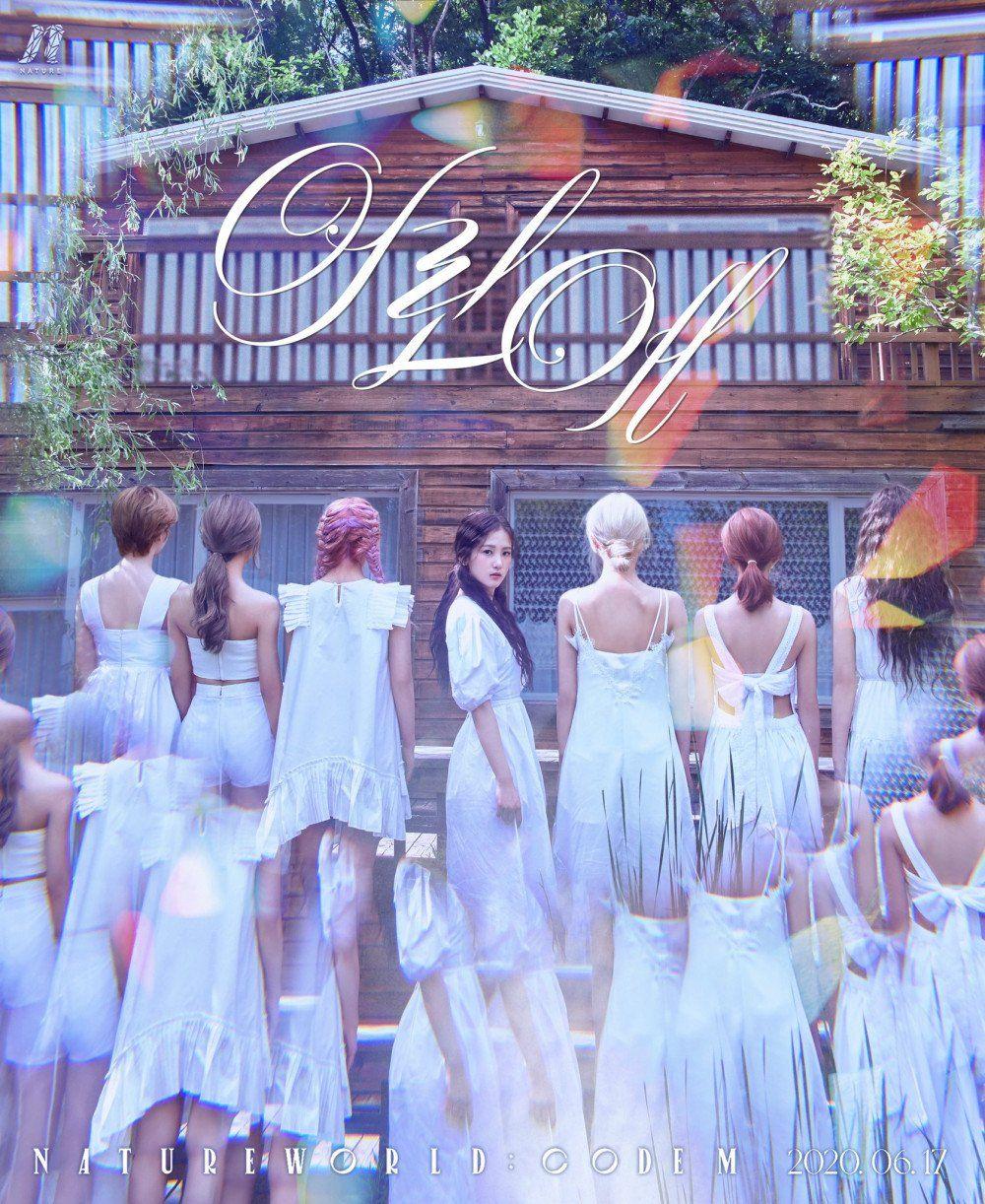 Portada de Álbum "NATURE World: Code M", de NATURE (K-pop)