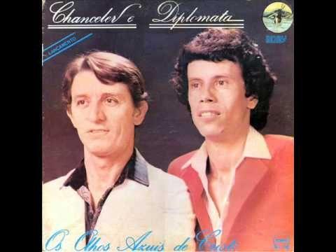 Portada de Álbum "Os Olhos Azuis de Cristo", de Chanceler e Diplomata