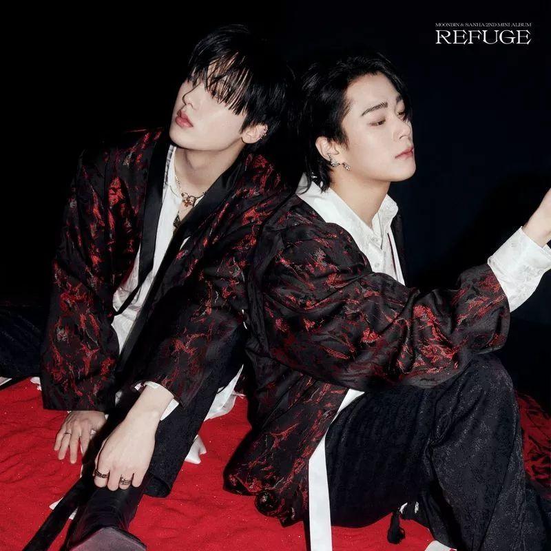 Capa do Single/EP "REFUGE", de Moonbin & Sanha (ASTRO)