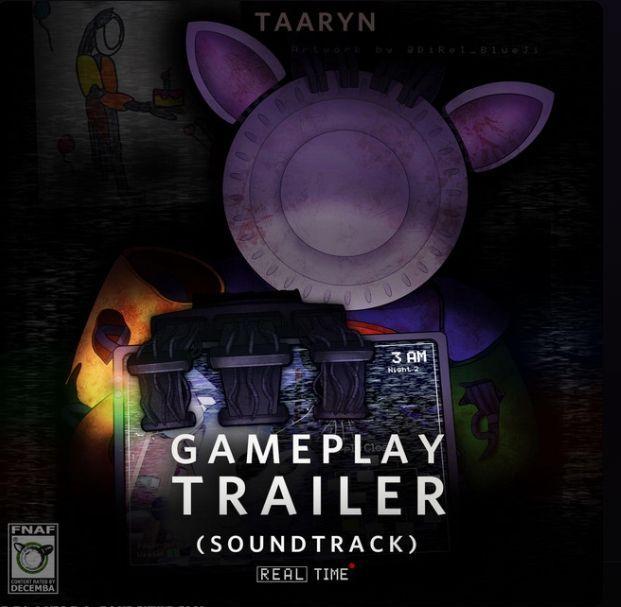 Capa do Single/EP "Gameplay Trailer (Five Nights at Freddy's: In Real Time Soundtrack)", de Taaryn