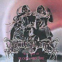 Portada de Álbum "In A Time Of Blood Of Fire", de Nocturnal Rites