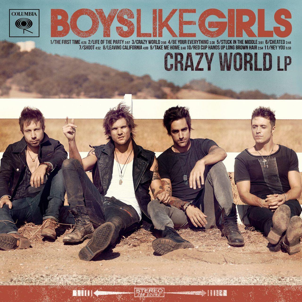 Portada de Álbum "Crazy World", de Boys Like Girls