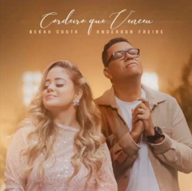 Capa do Single/EP "Cordeiro Que Venceu (part. Anderson Freire)", de Bekah Costa