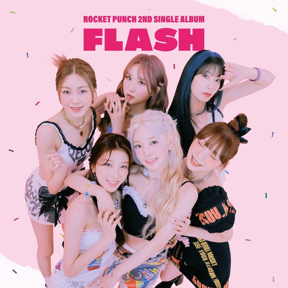 Portada de Sencillo/EP "FLASH", de Rocket Punch