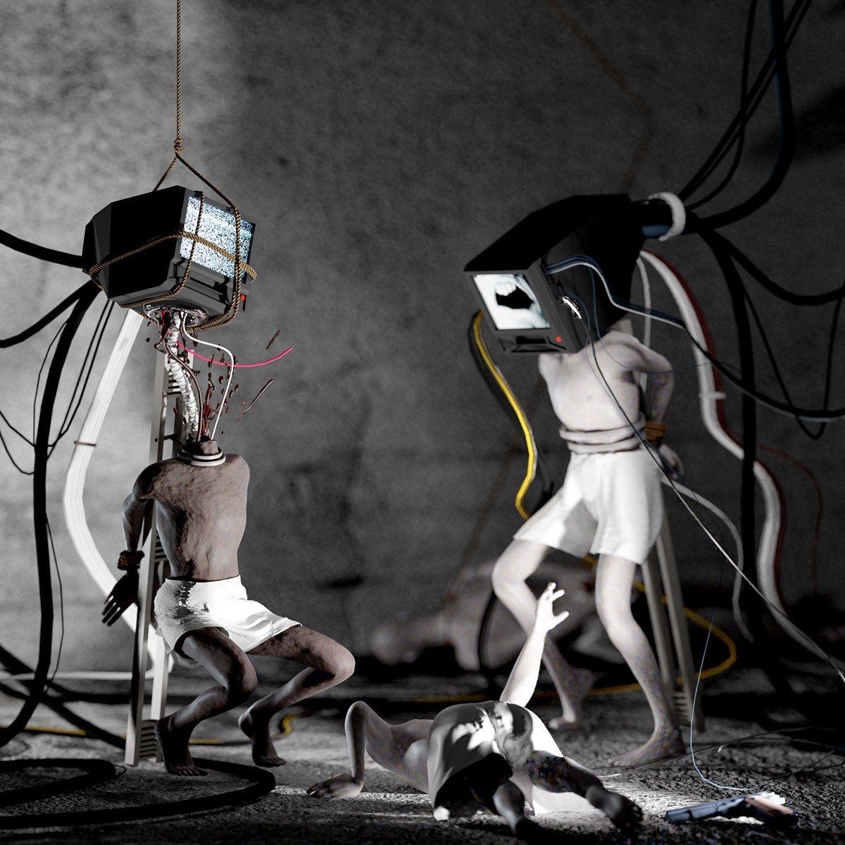 Capa do Single/EP "Digital Demons", de GHOSTEMANE