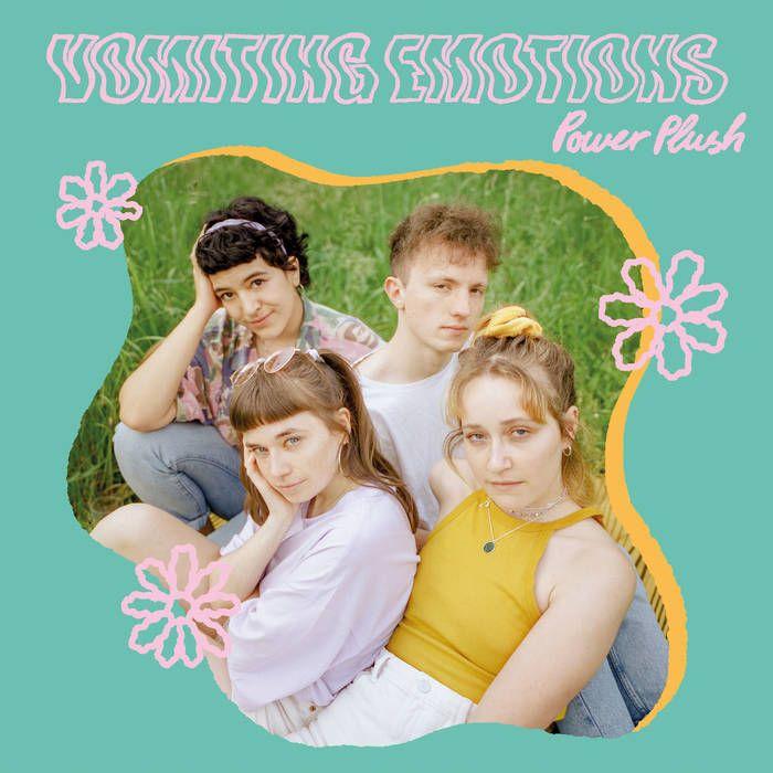 Portada de Sencillo/EP "Vomiting Emotions", de Power Plush
