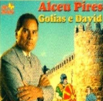 Portada de Álbum "Golias e David", de Alceu Pires