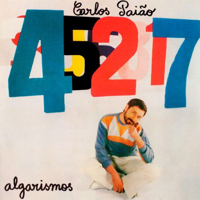 Portada de Álbum "Algarismos", de Carlos Paião
