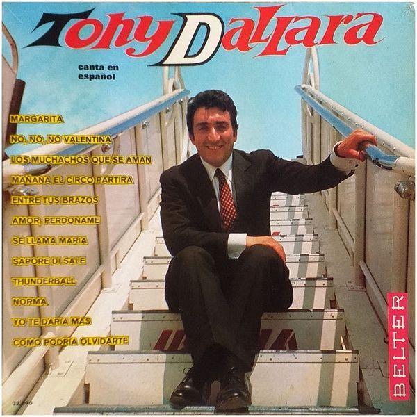 Portada de Álbum "Canta En Español", de Tony Dallara