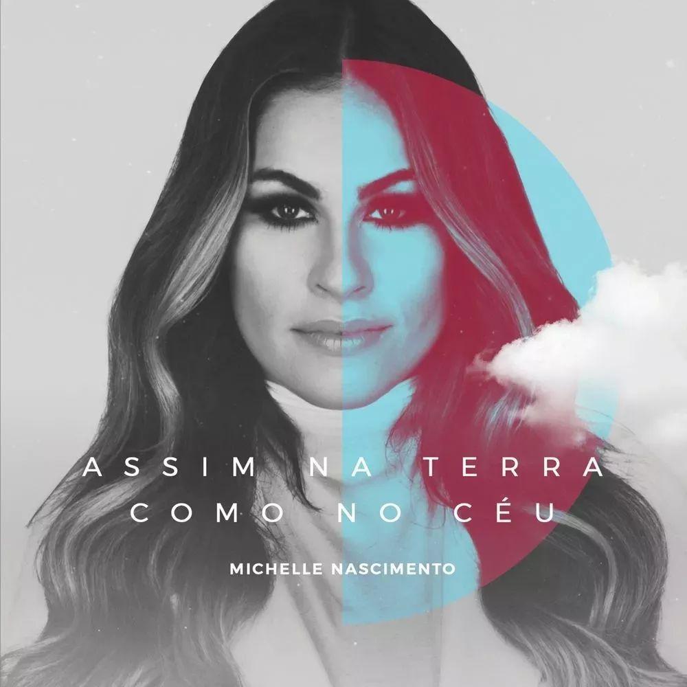 Portada de Álbum "Assim na Terra Como no Céu", de Michelle Nascimento