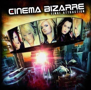 Portada del álbum "Final Attraction", de Cinema Bizarre