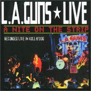 Capa do álbum "Live! A Night On The Strip", de L.A. Guns
